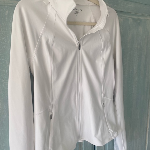 NWTs - Athleta White “Interval” Jacket - Medium - Picture 12 of 16
